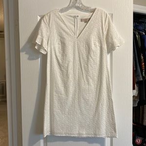 Loft Eyelet mini dress